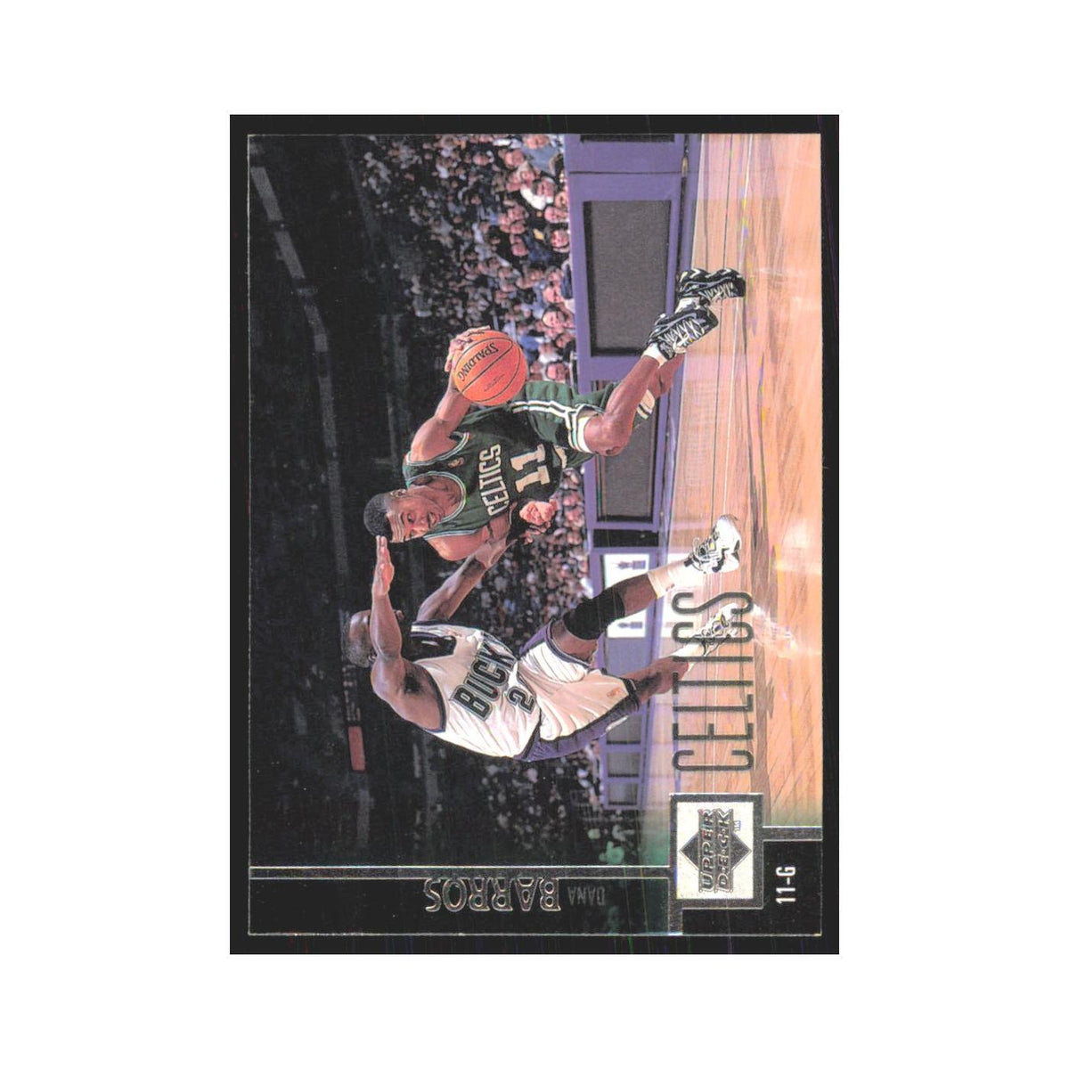 Dana Barros 1997 Upper Deck #5 Boston Celtics Basketball Card NM