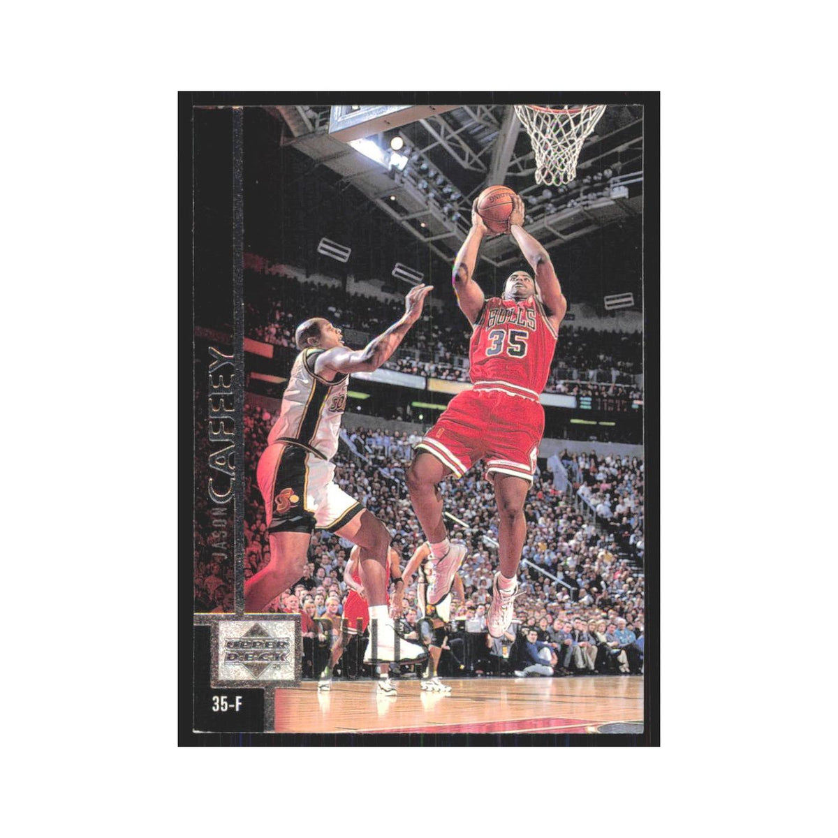 Jason Caffey 1997 Upper Deck #14 Chicago Bulls Basketball Card NM