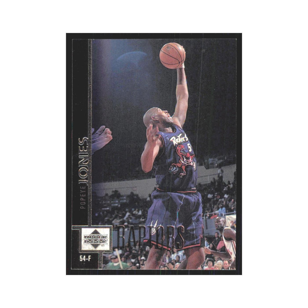 Popeye Jones 1997 Upper Deck #121 Toronto Raptors Basketball Card NM