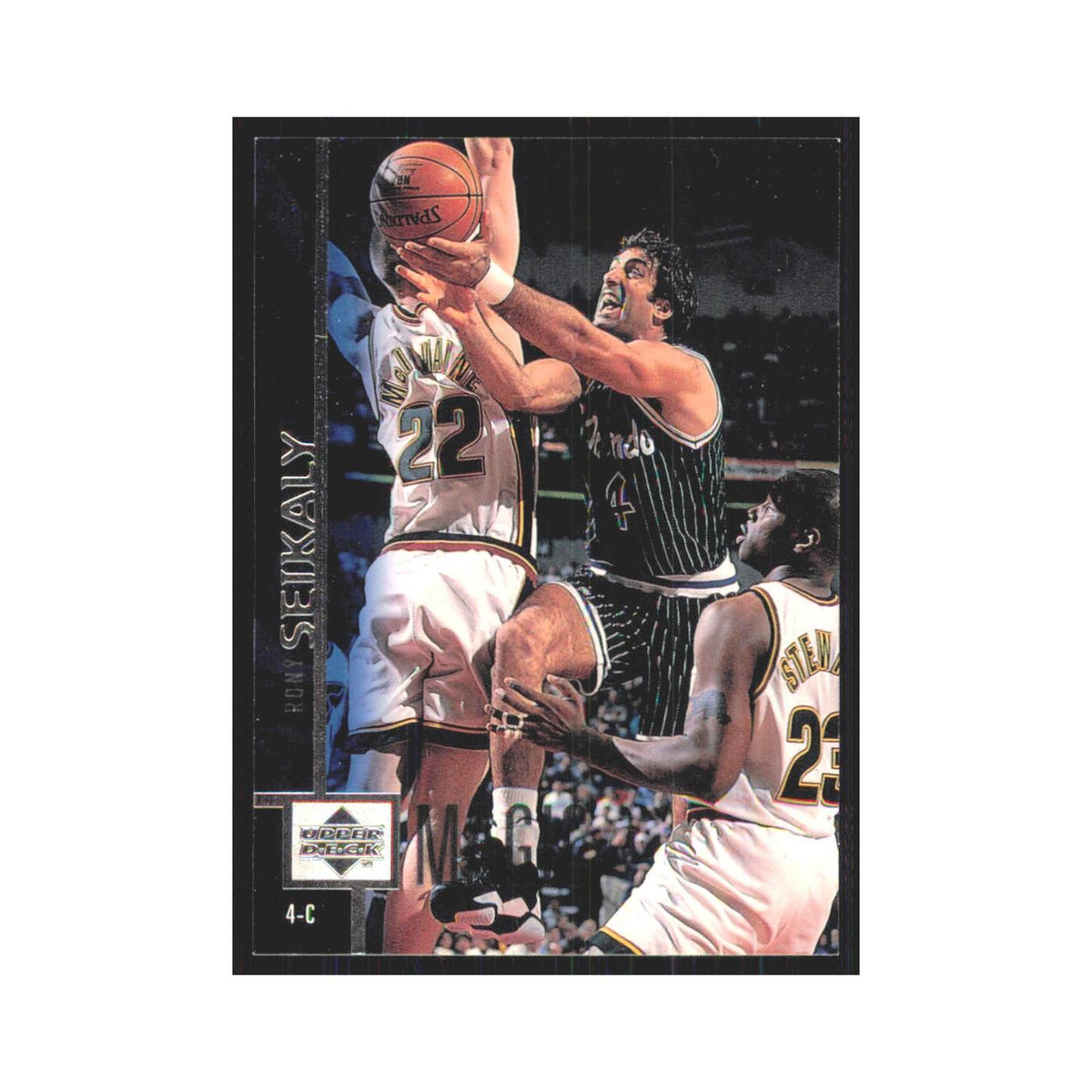 Rony Seikaly 1997 Upper Deck #90 Orlando Magic Basketball Card NM