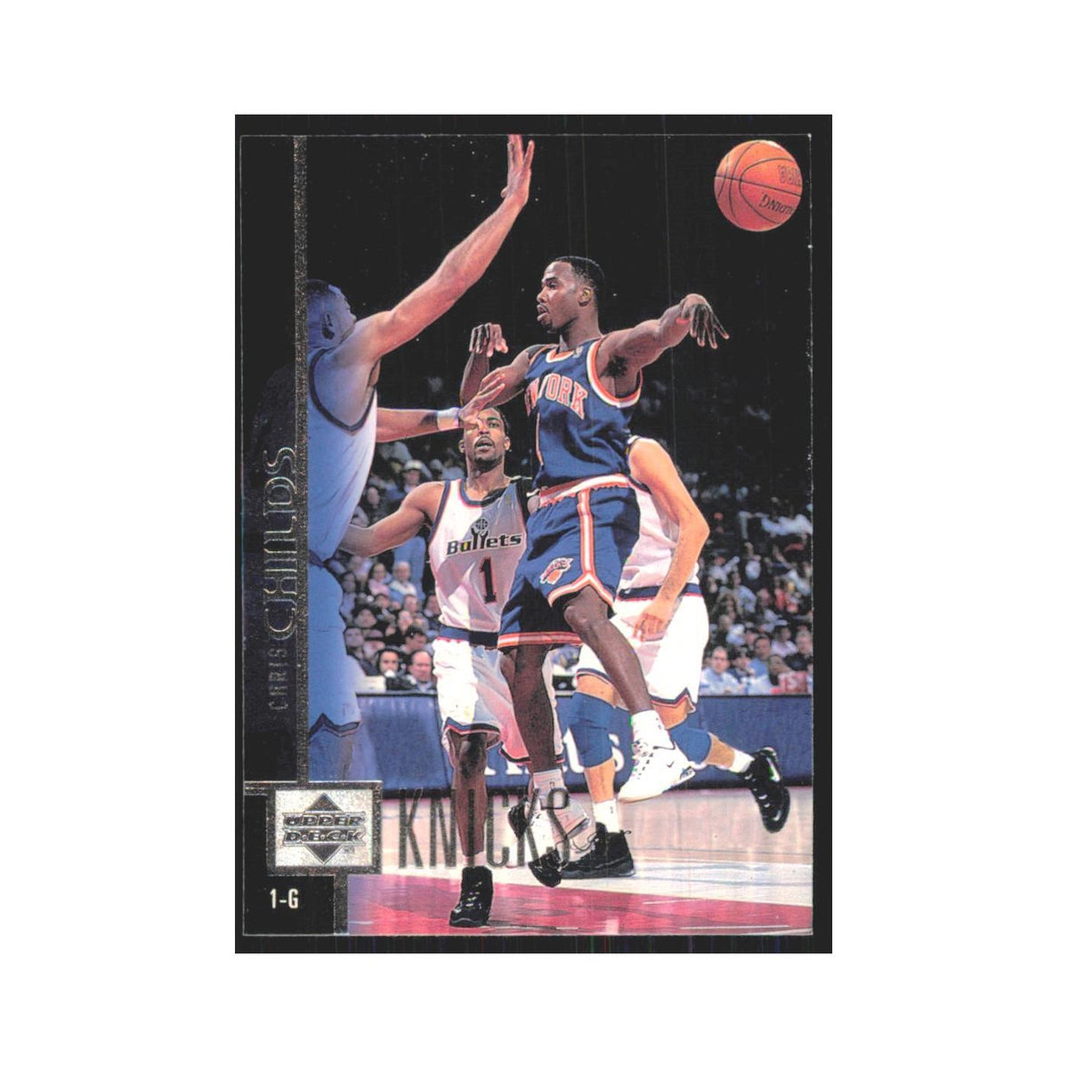 Chris Childs 1997 Upper Deck #82 New York Knicks Basketball Card NM