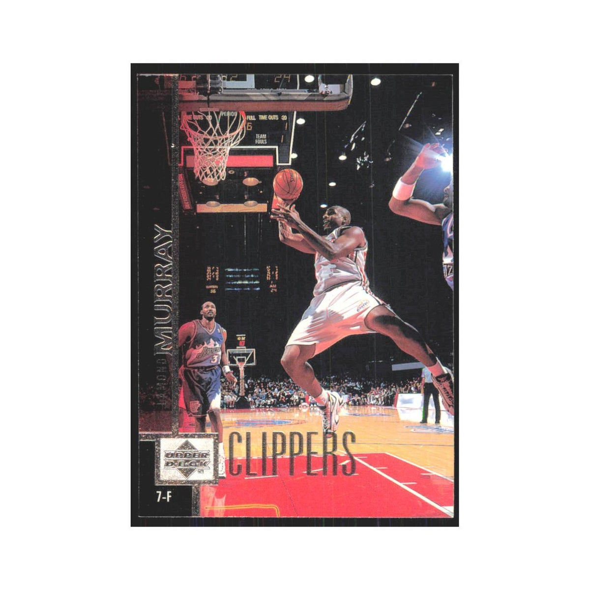 Lamond Murray 1997 Upper Deck #54 Los Angeles Clippers Basketball Card NM