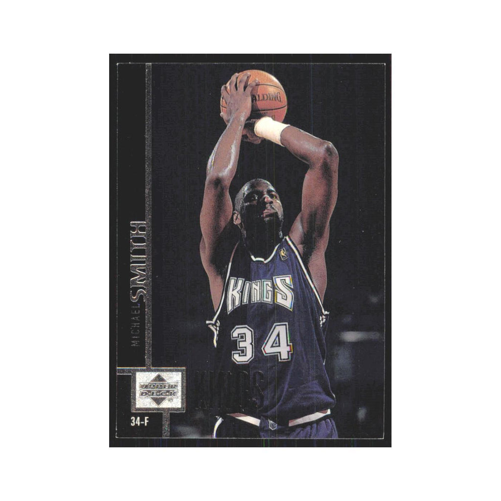 Michael Smith 1997 Upper Deck #110 Sacramento Kings Basketball Card NM