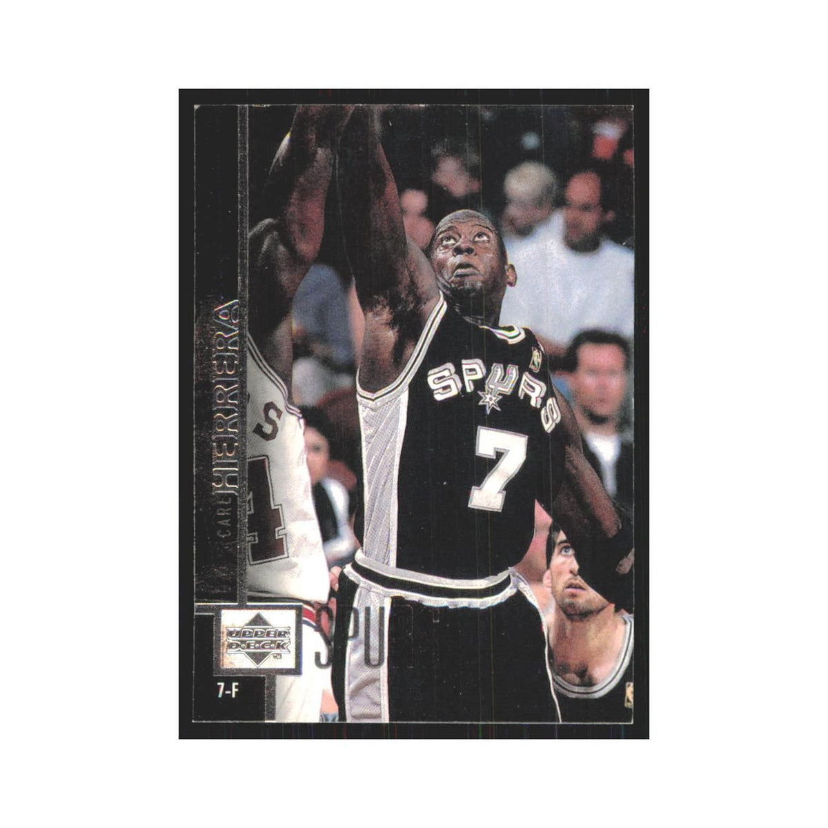 Carl Herrera 1997 Upper Deck #113 San Antonio Spurs Basketball Card NM