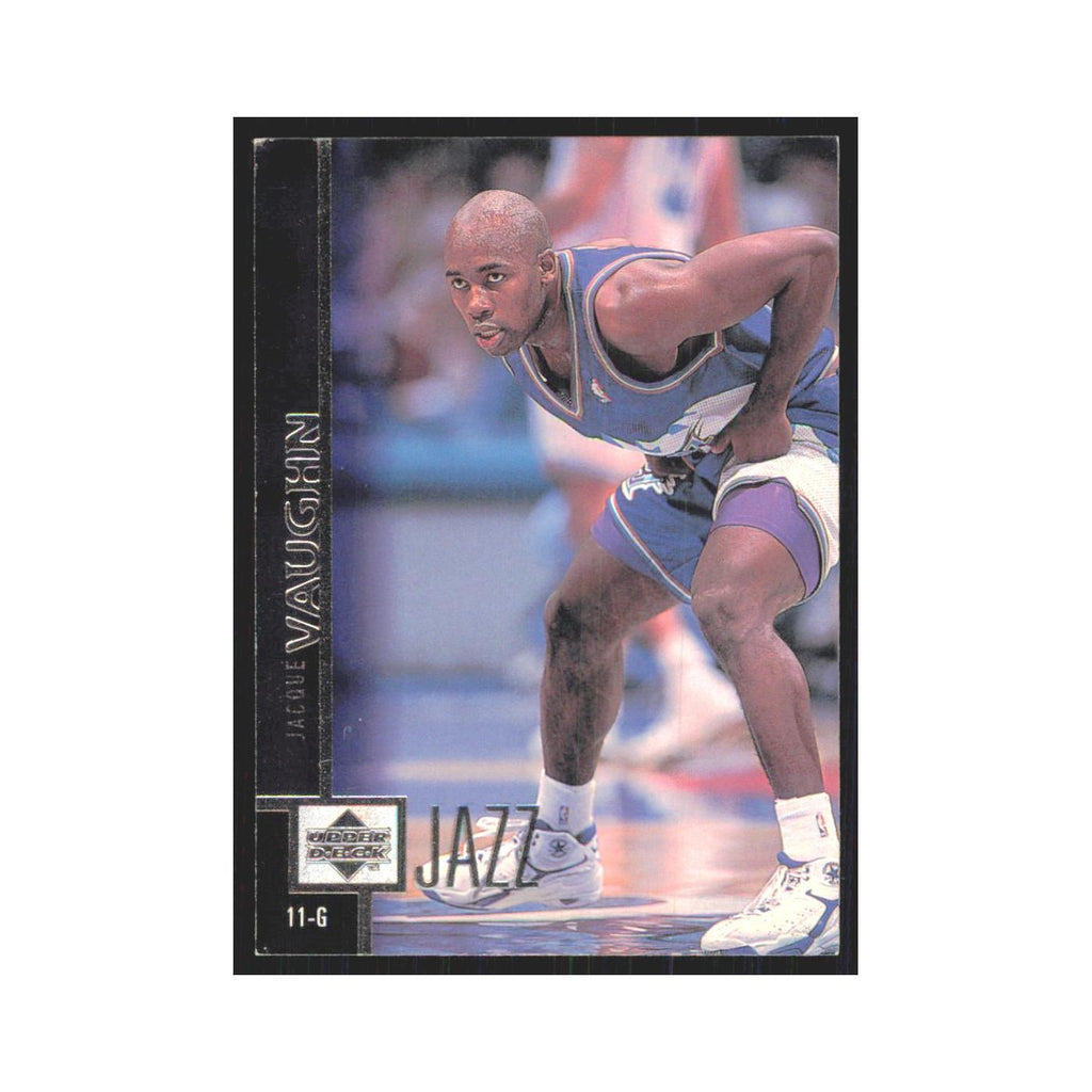 Jacque Vaughn 1997 Upper Deck #307 Utah Jazz Basketball Card NM