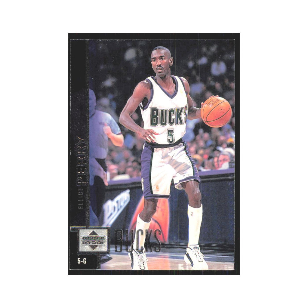 Elliot Perry 1997 Upper Deck #72 Milwaukee Bucks Basketball Card NM
