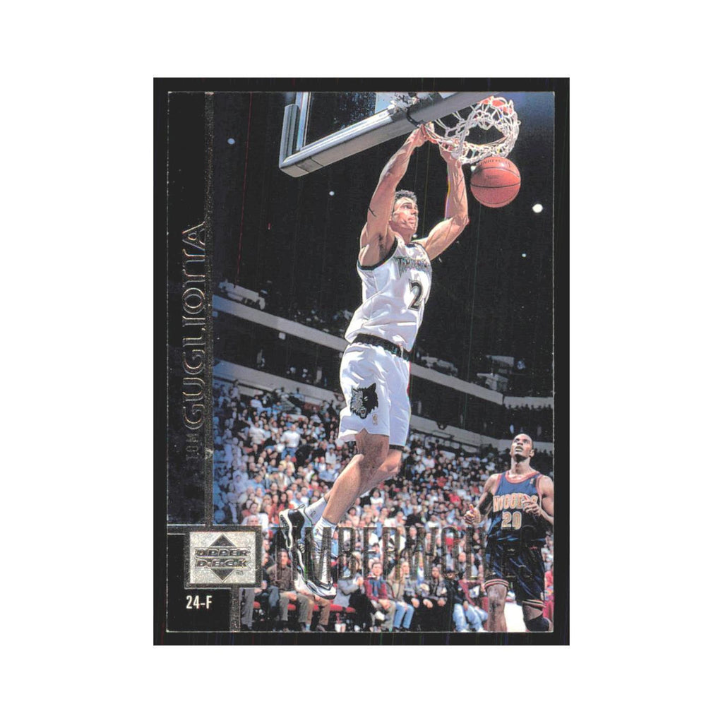Tom Gugliotta 1997 Upper Deck #74 Minnesota Timberwolves Basketball Card NM