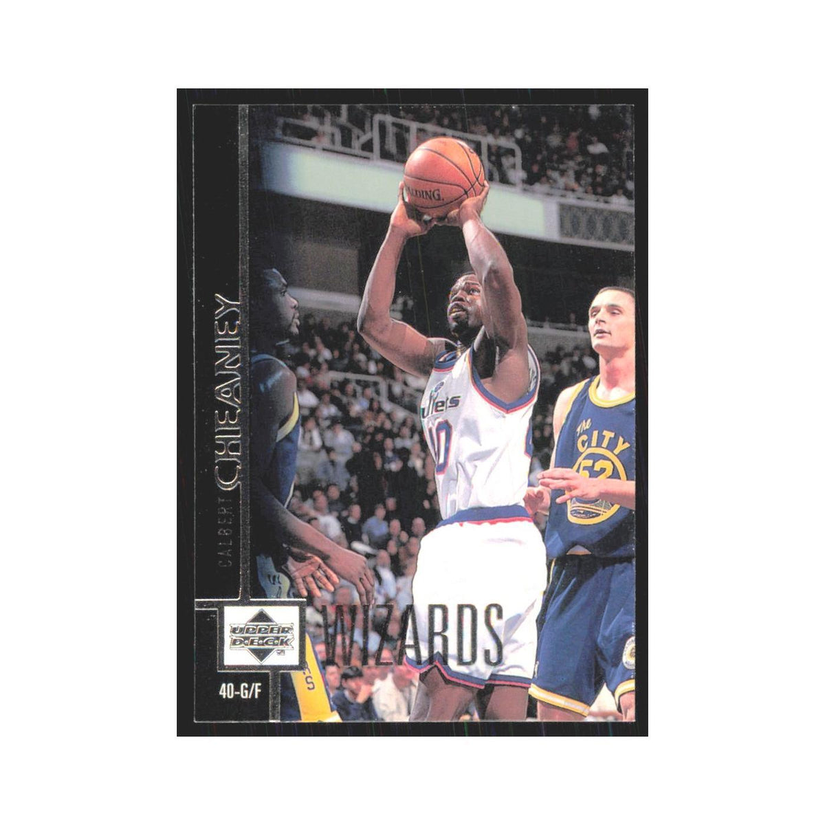 Calbert Cheaney 1997 Upper Deck #132 Washington Wizards Basketball Card NM