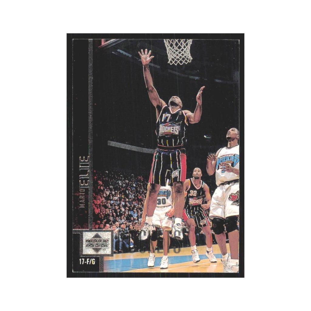 Mario Elie 1997 Upper Deck #44 Houston Rockets Basketball Card NM