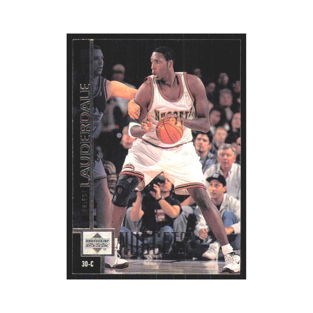 Priest Lauderdale 1997 Upper Deck #213 Denver Nuggets Basketball Card NM