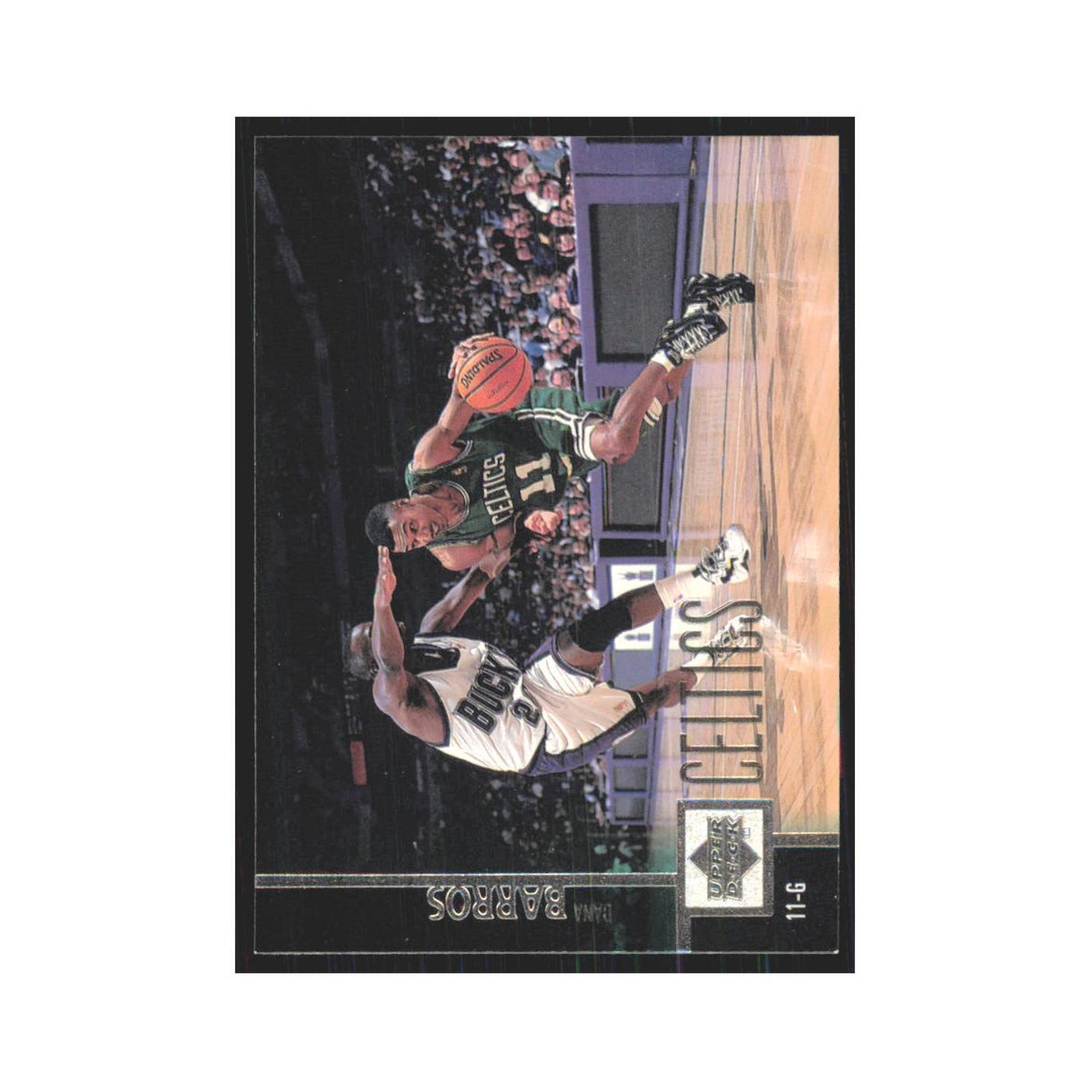 Dana Barros 1997 Upper Deck #5 Boston Celtics Basketball Card NM