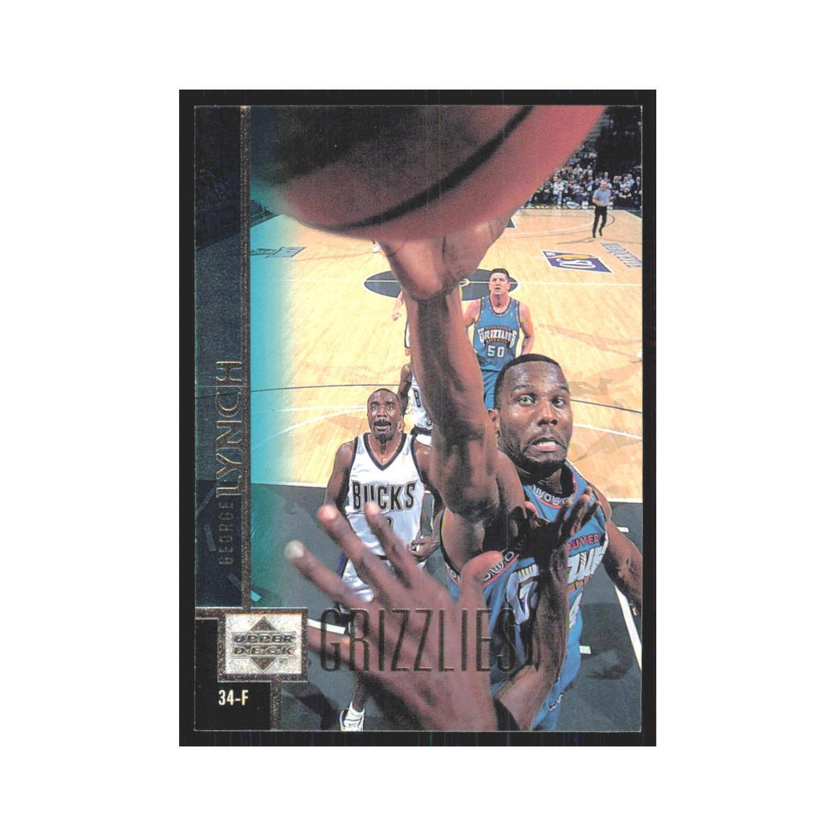 George Lynch 1997 Upper Deck #129 Vancouver Grizzlies Basketball Card NM
