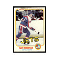 Dave Christian 1981 O-Pee-Chee (Damaged) #359 Winnipeg Jets Hockey Card VG