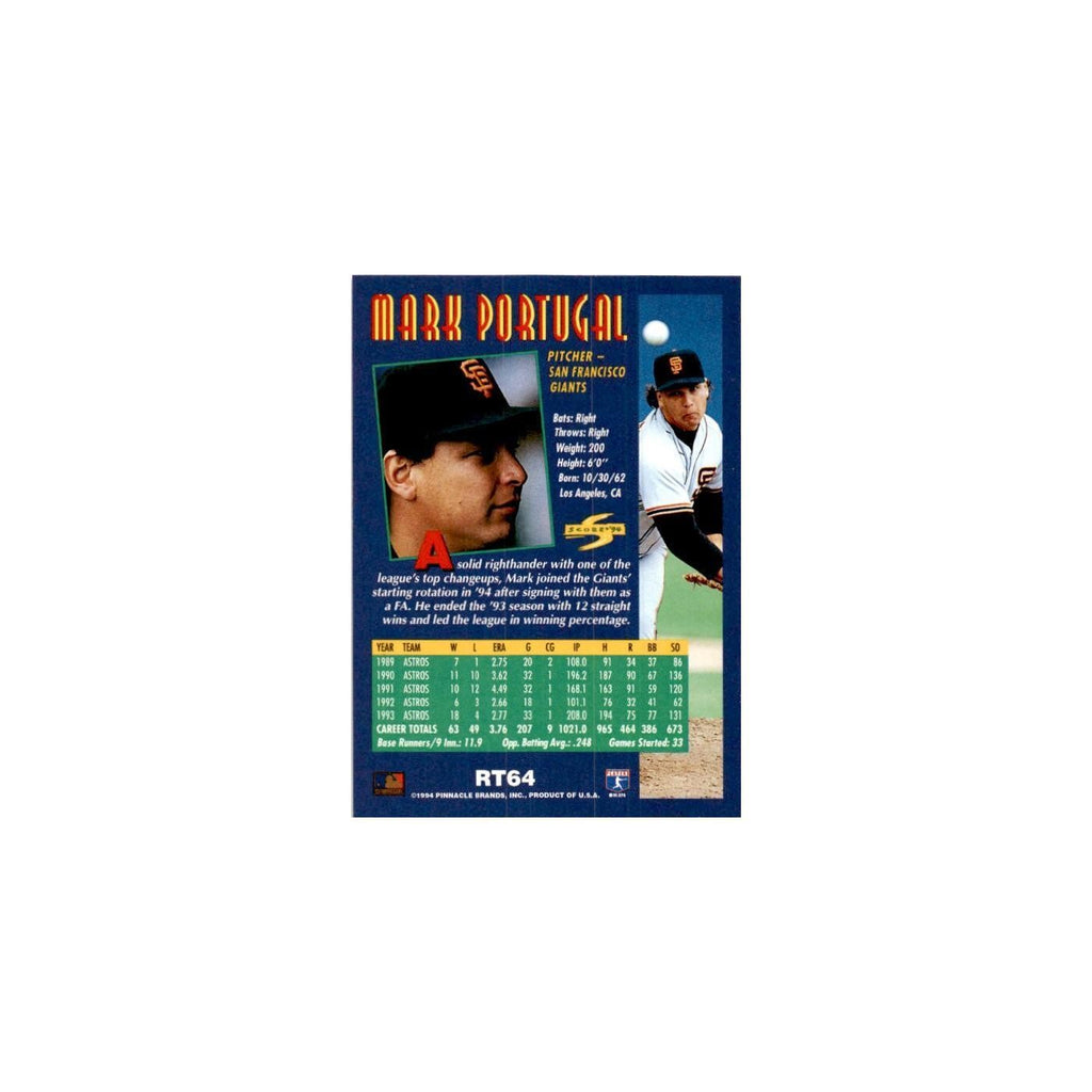 Mark Portugal 1994 Score Rookie & Traded #RT64 San Francisco Giants NM
