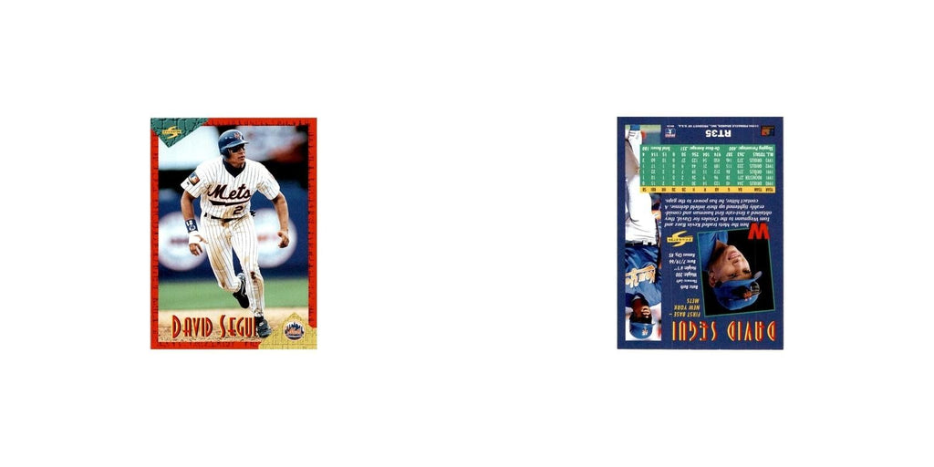 David Segui 1994 Score Rookie & Traded #RT35 New York Mets Baseball Card NM