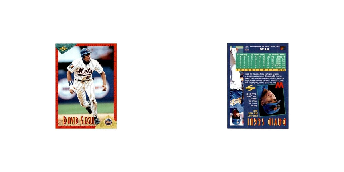 David Segui 1994 Score Rookie & Traded #RT35 New York Mets Baseball Card NM