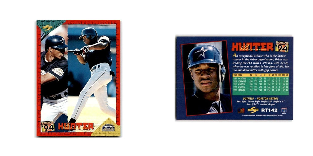 Brian Hunter Rookie 1994 Score Rookie & Traded #RT142 Houston Astros NM