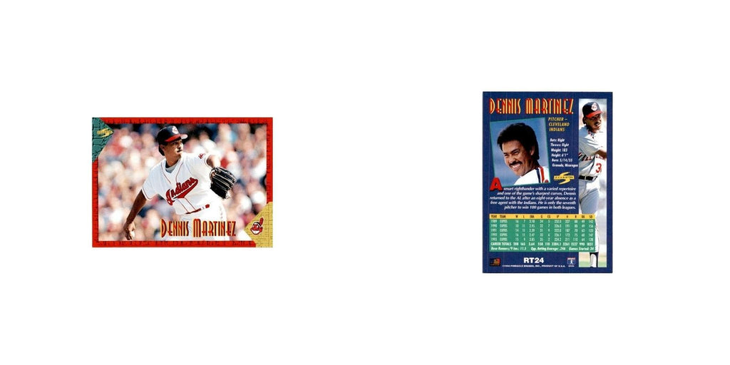 Dennis Martinez 1994 Score Rookie & Traded #RT24 Cleveland Indians NM