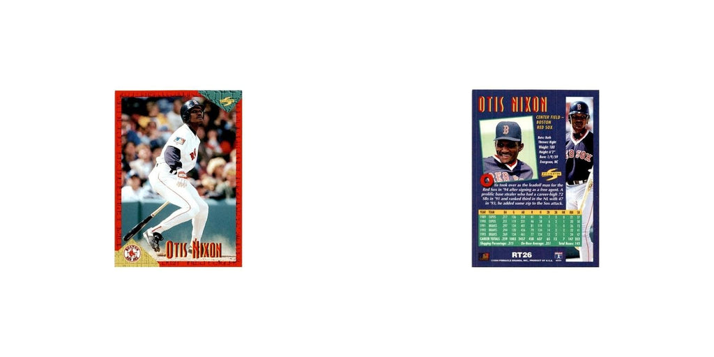 Otis Nixon 1994 Score Rookie & Traded #RT26 Boston Red Sox Baseball Card NM