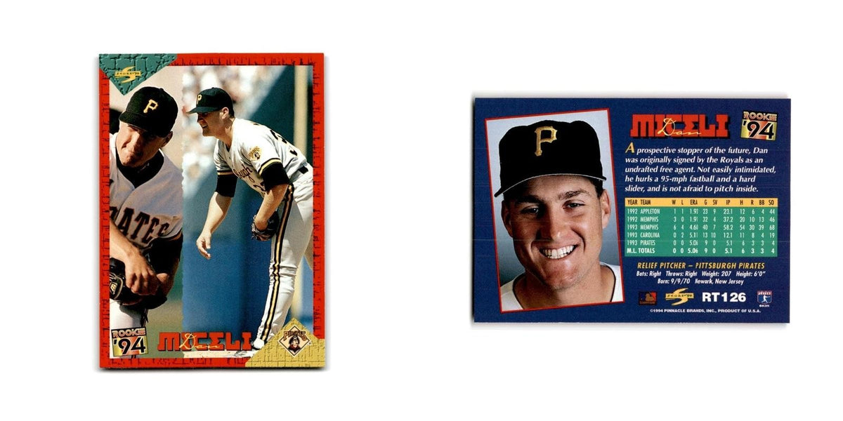 Dan Miceli Rookie 1994 Score Rookie & Traded #RT126 Pittsburgh Pirates NM