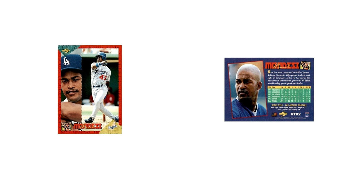 Raul Mondesi Rookie 1994 Score Rookie & Traded #RT82 Los Angeles Dodgers NM