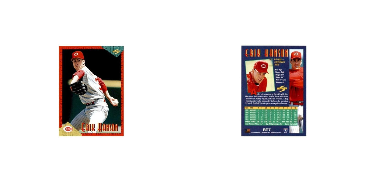 Erik Hanson 1994 Score Rookie & Traded #RT7 Cincinnati Reds Baseball Card NM