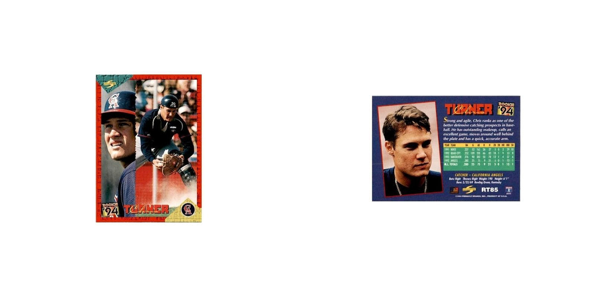 Chris Turner Rookie 1994 Score Rookie & Traded #RT85 California Angels NM