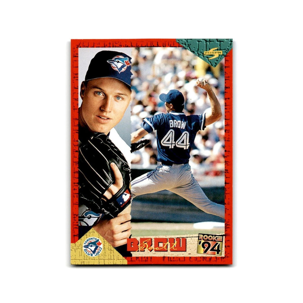 Scott Brow Rookie 1994 Score Rookie & Traded #RT115 Toronto Blue Jays NM