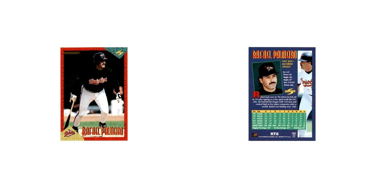 Rafael Palmeiro 1994 Score Rookie & Traded #RT8 Baltimore Orioles NM