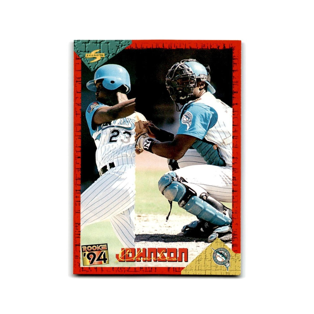 Charles Johnson Rookie 1994 Score Rookie & Traded #RT120 Florida Marlins NM
