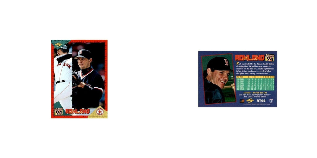 Rich Rowland Rookie 1994 Score Rookie & Traded #RT98 Boston Red Sox NM