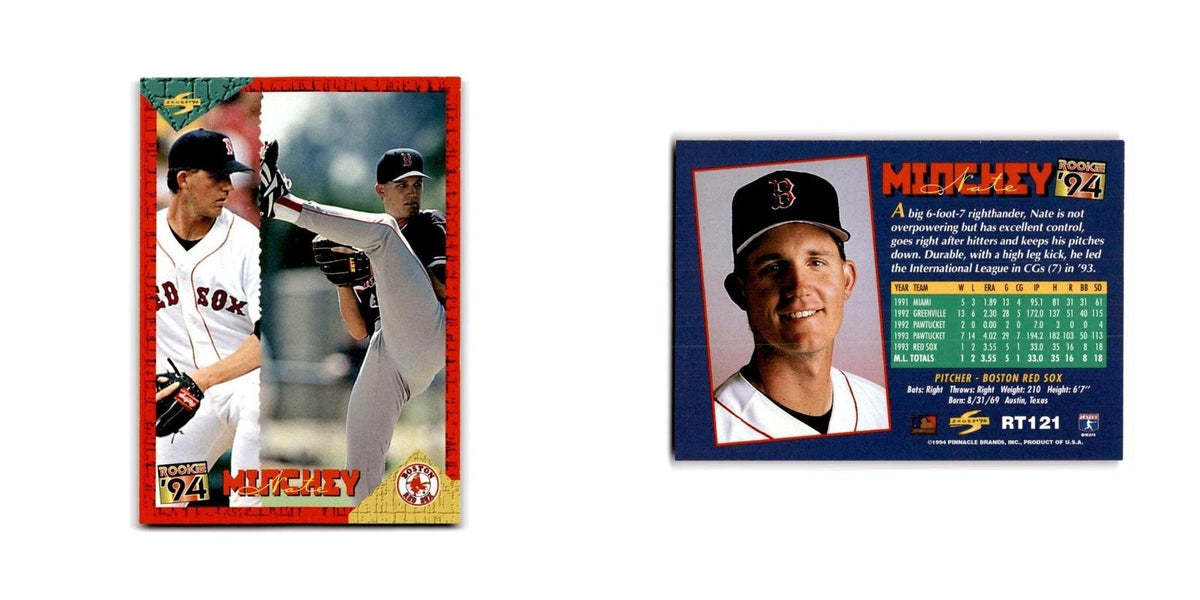 Nate Minchey Rookie 1994 Score Rookie & Traded #RT121 Boston Red Sox NM