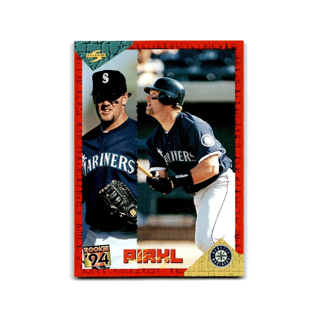 Greg Pirkl Rookie 1994 Score Rookie & Traded #RT107 Seattle Mariners NM