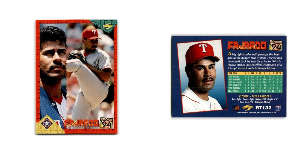 Hector Fajardo Rookie 1994 Score Rookie & Traded #RT132 Texas Rangers NM
