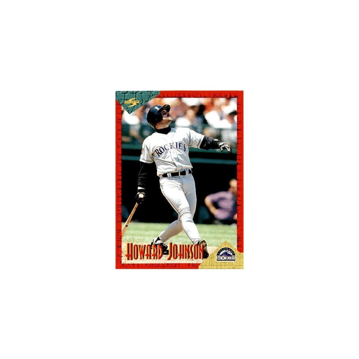 Howard Johnson 1994 Score Rookie & Traded #RT63 Colorado Rockies NM