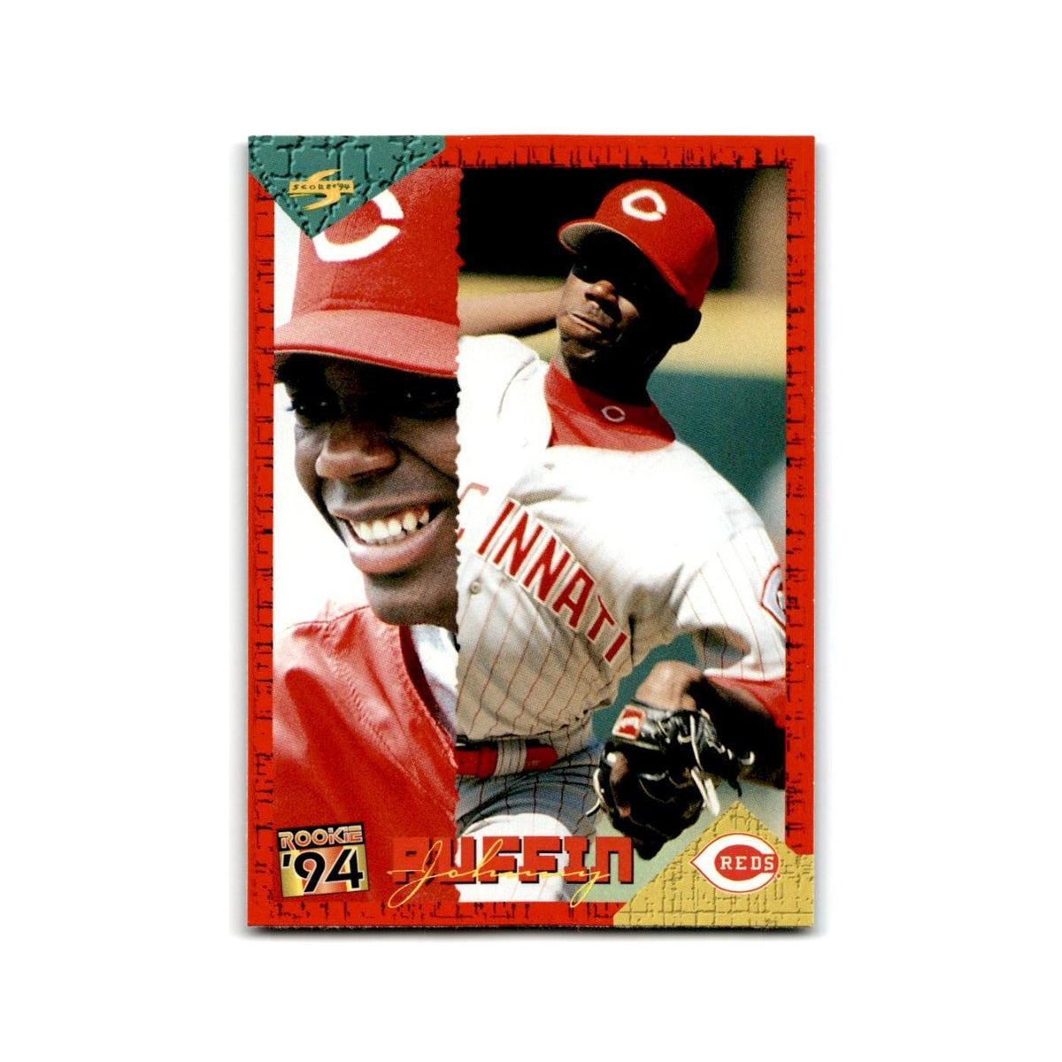Johnny Ruffin Rookie 1994 Score Rookie & Traded #RT144 Cincinnati Reds NM