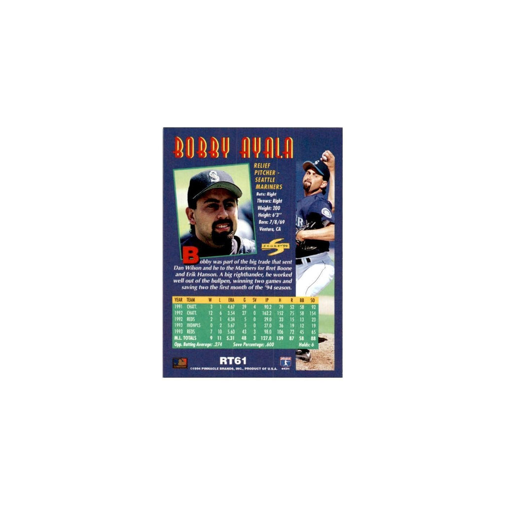 Bobby Ayala 1994 Score Rookie & Traded #RT61 Seattle Mariners Baseball Card NM