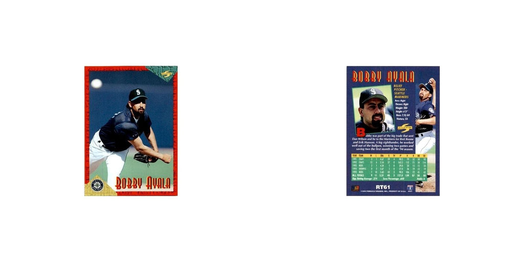 Bobby Ayala 1994 Score Rookie & Traded #RT61 Seattle Mariners Baseball Card NM