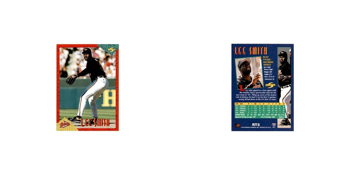 Lee Smith 1994 Score Rookie & Traded #RT2 Baltimore Orioles Baseball Card NM