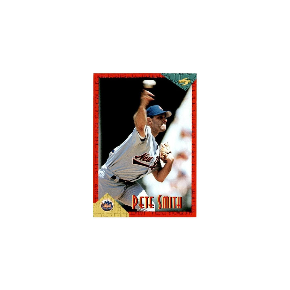 Pete Smith 1994 Score Rookie & Traded #RT52 New York Mets Baseball Card NM