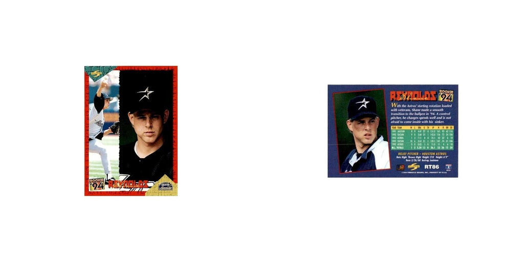 Shane Reynolds Rookie 1994 Score Rookie & Traded #RT86 Houston Astros NM
