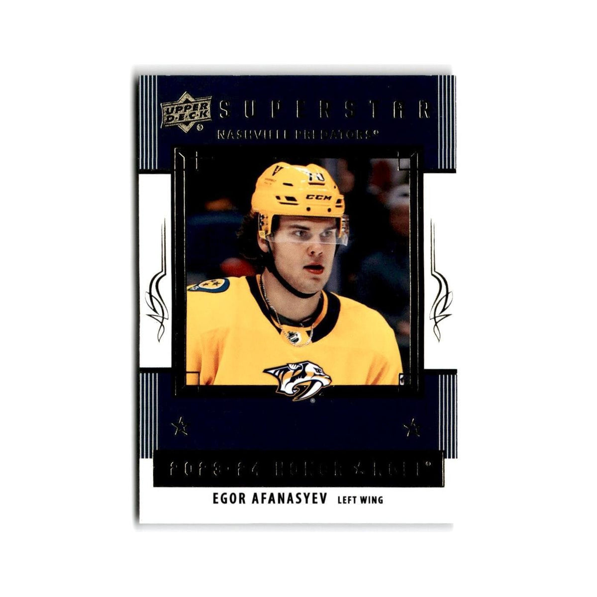 2023 Upper Deck Honor Roll Egor Afanasyev Nashville Predators #HR66