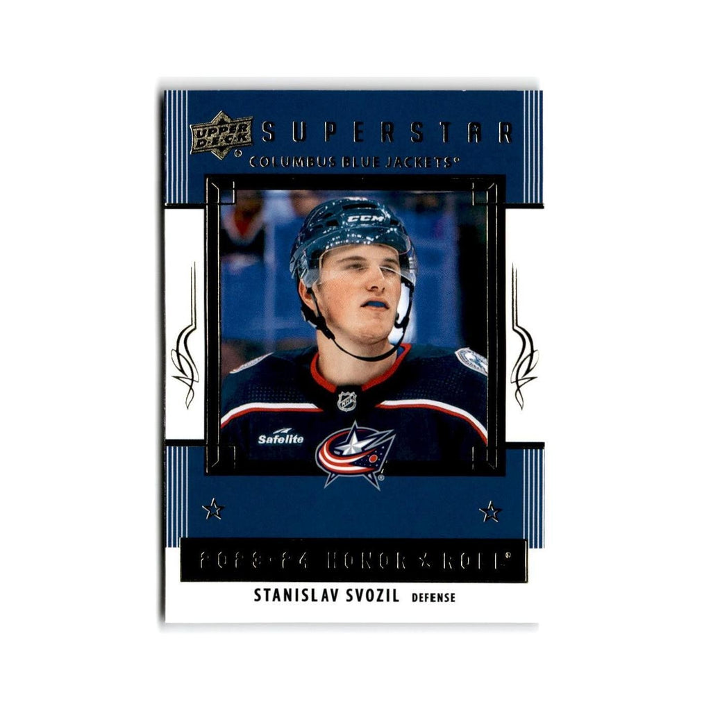 2023 Upper Deck Honor Roll Stanislav Svozil Columbus Blue Jackets #HR49