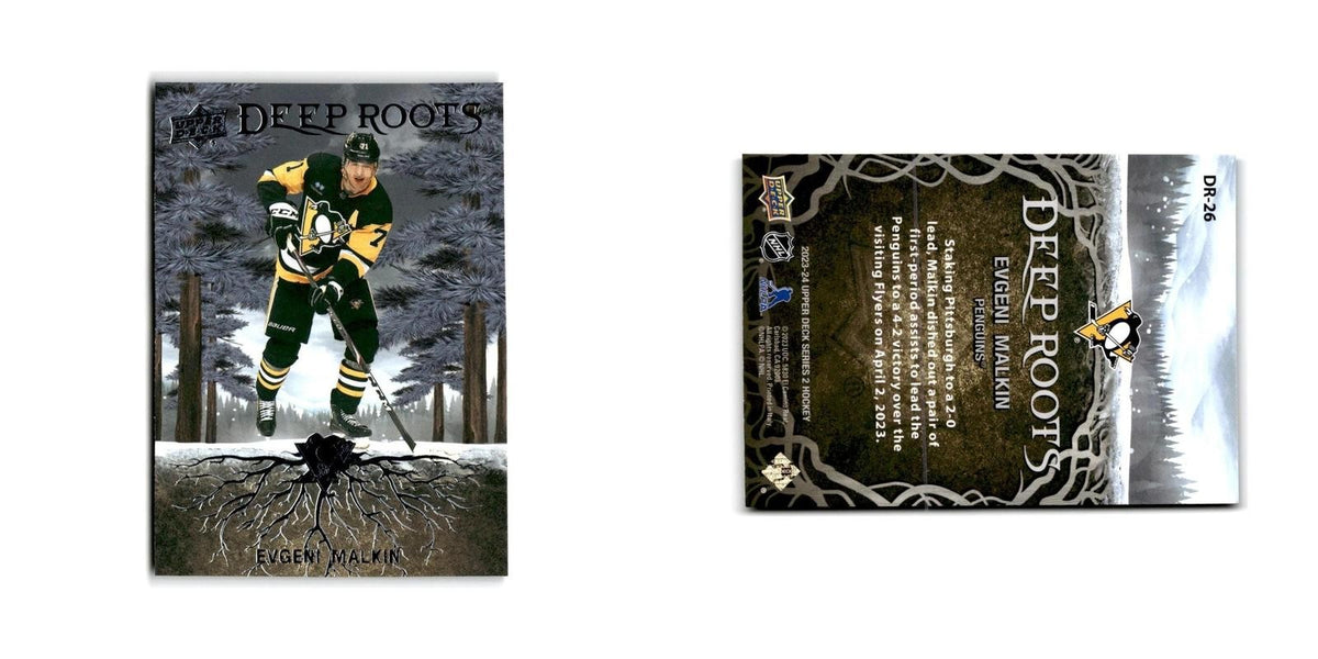 2023 Upper Deck Deep Roots Evgeni Malkin Pittsburgh Penguins #DR-26