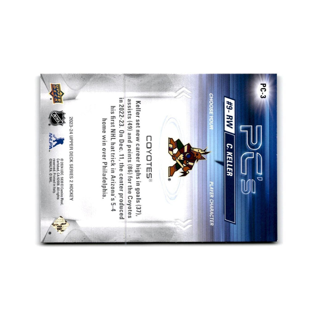 2023 Upper Deck PC's Clayton Keller Arizona Coyotes #PC-3