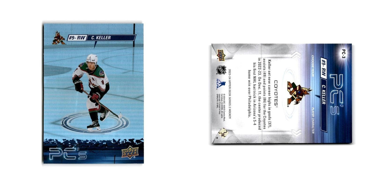 2023 Upper Deck PC's Clayton Keller Arizona Coyotes #PC-3