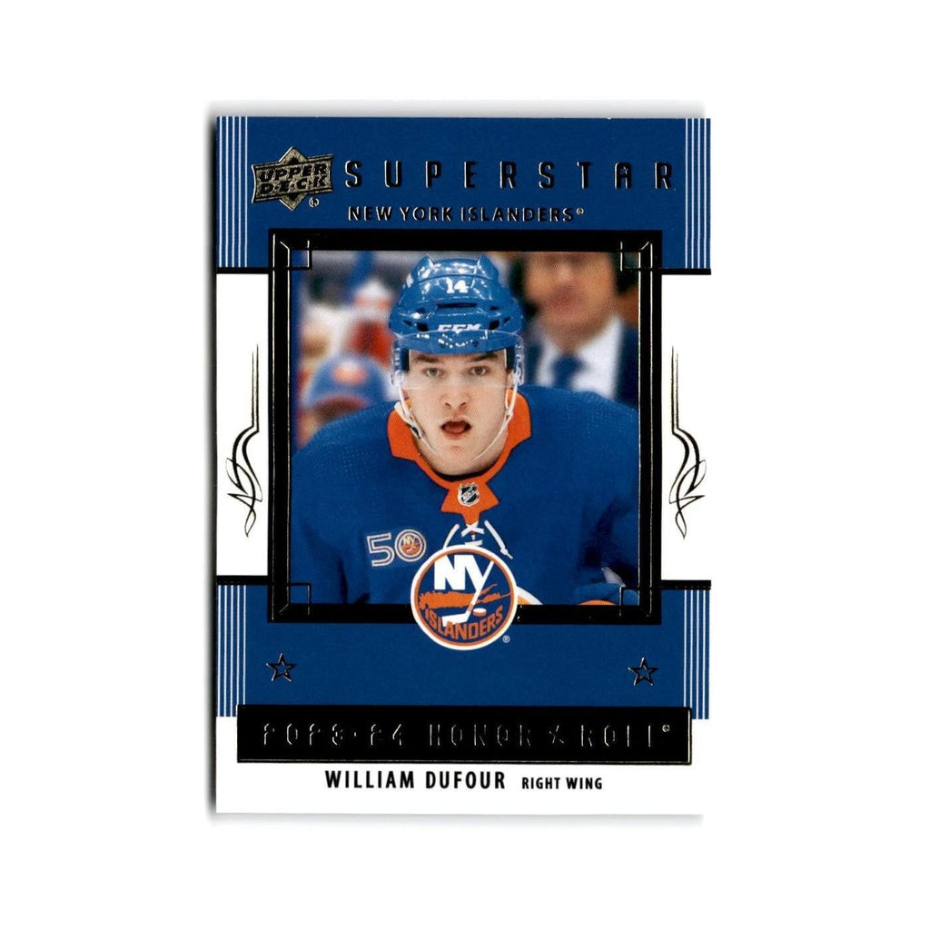 2023 Upper Deck Honor Roll William Dufour New York Islanders #HR64