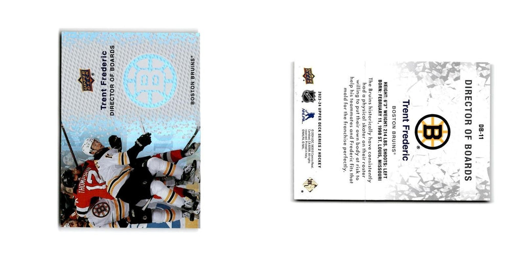 2023 Upper Deck Director of Boards Trent Frederic Boston Bruins #DB-11