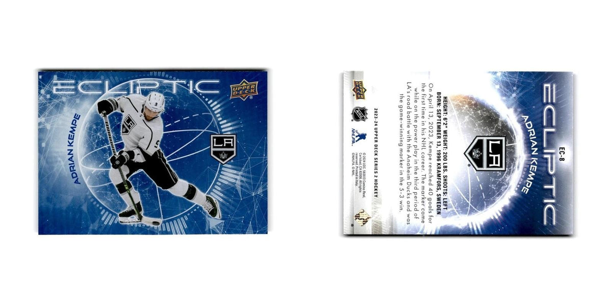 2023 Upper Deck Ecliptic Adrian Kempe Los Angeles Kings #EC-8