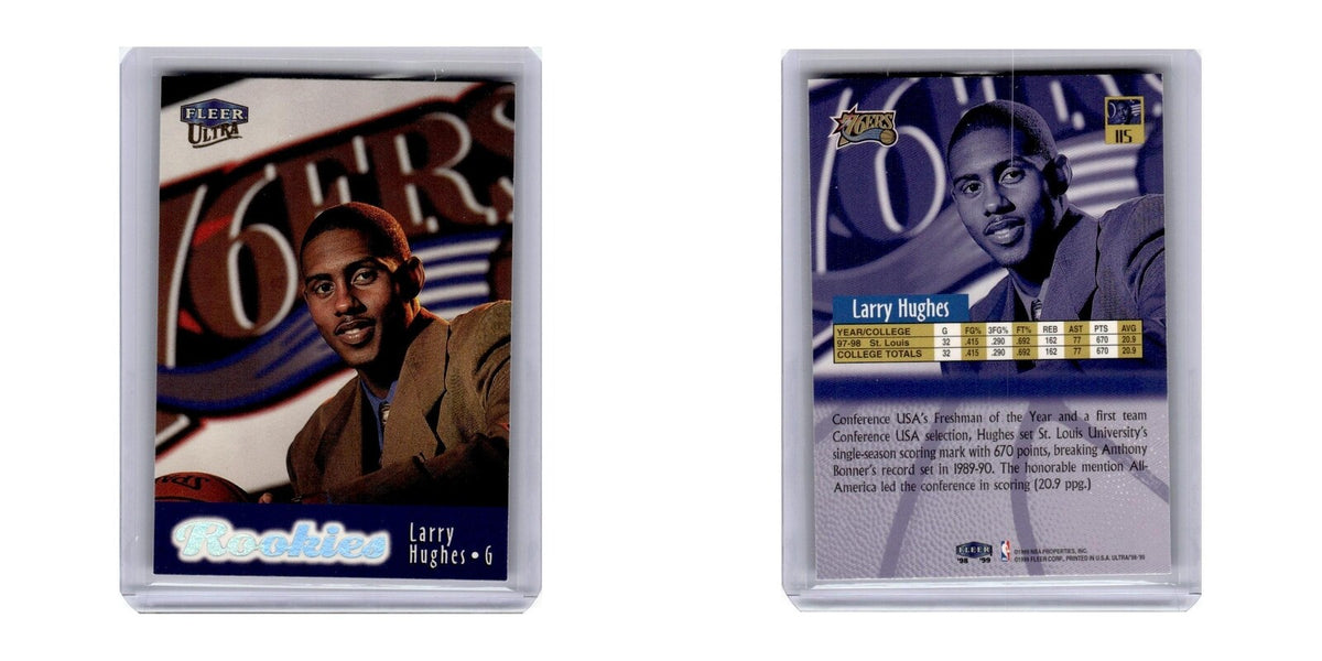 1998 Fleer Ultra Larry Hughes RC #115